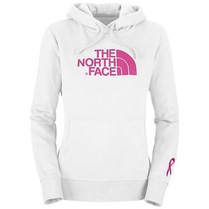 The North Face White Half Dome Fitted Hoodie
